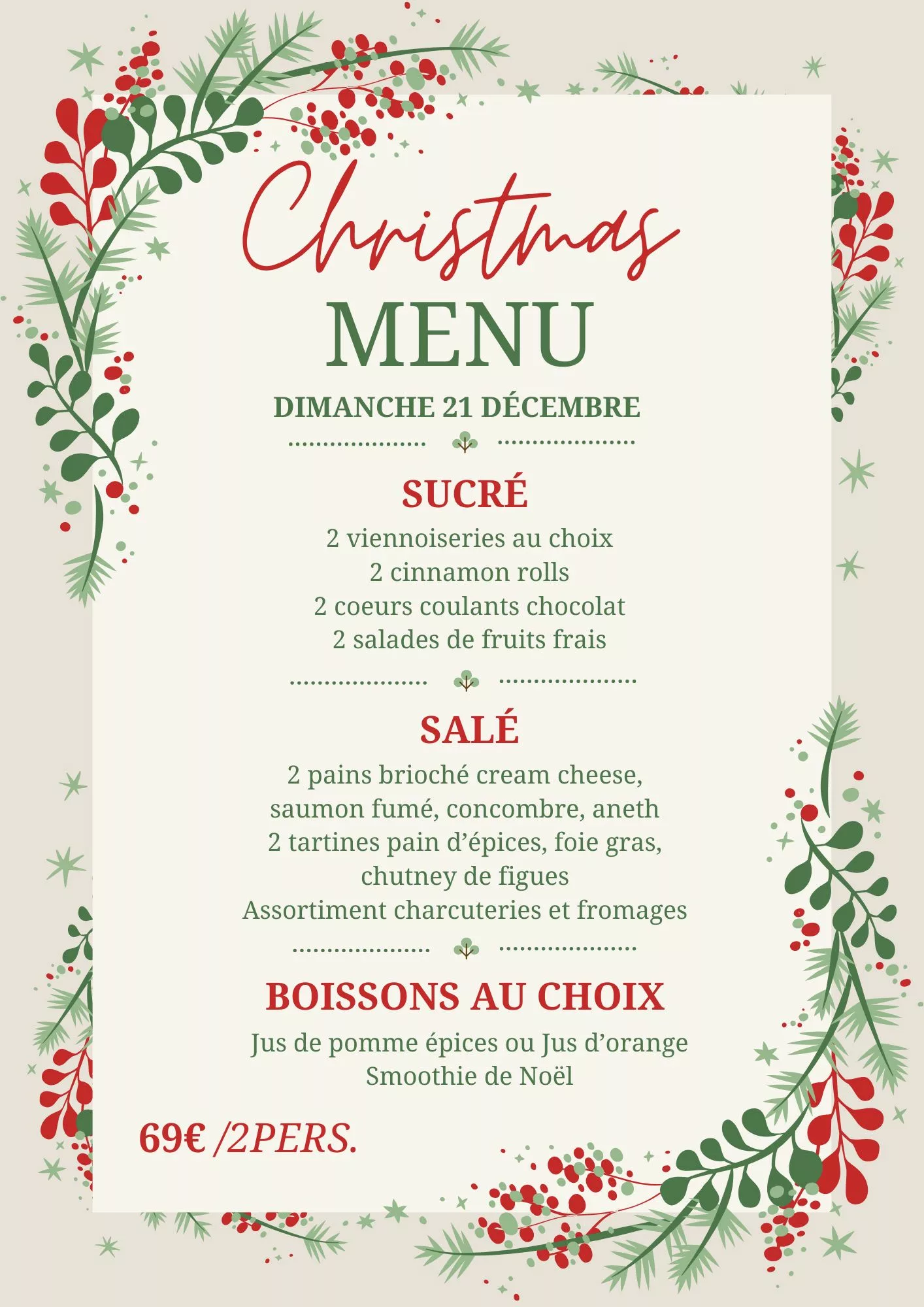 Mets-toi carrément bien "Édition Noël"